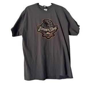 Harley Davidson Mens Screamin' Eagle Gray SS Tshirt, Size XL